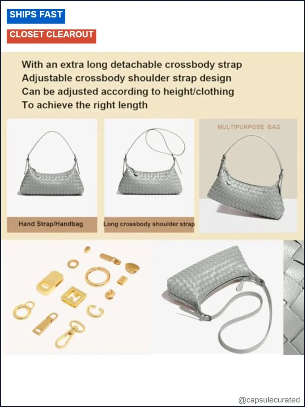 N/A woven faux